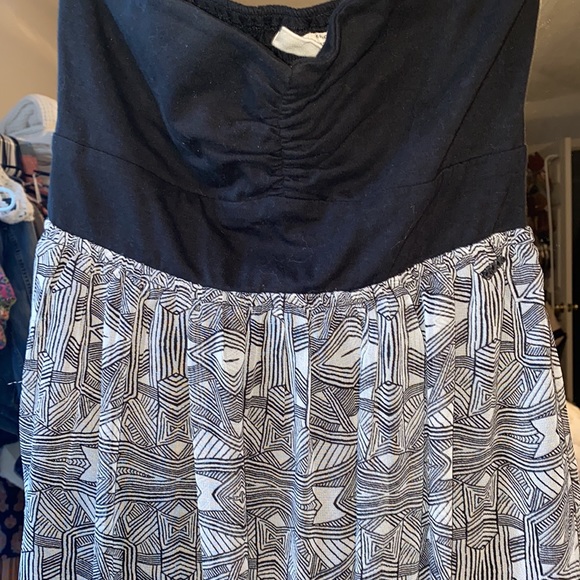 Roxy Printed Strapless Maxi Dress - Picture 2 of 3